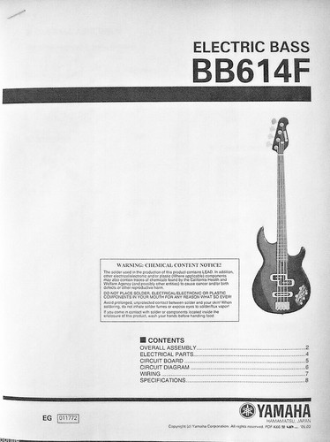 Yamaha bb614f string - yamaha, 4