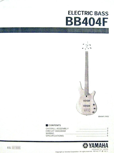 Yamaha bb404f fretless - yamaha, bass